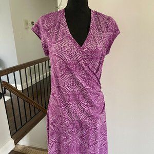 faux wrap dress